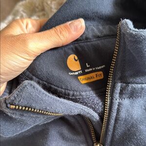 Carhartt rain defender half zip sweatshirt